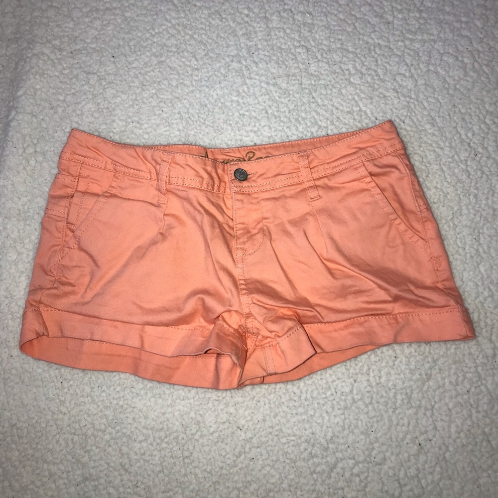 orange shorts